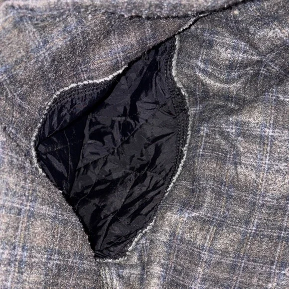 Carhartt Dark Green Jacket with Brown Collar Men’s J97 MOS - Picture 9 of 14